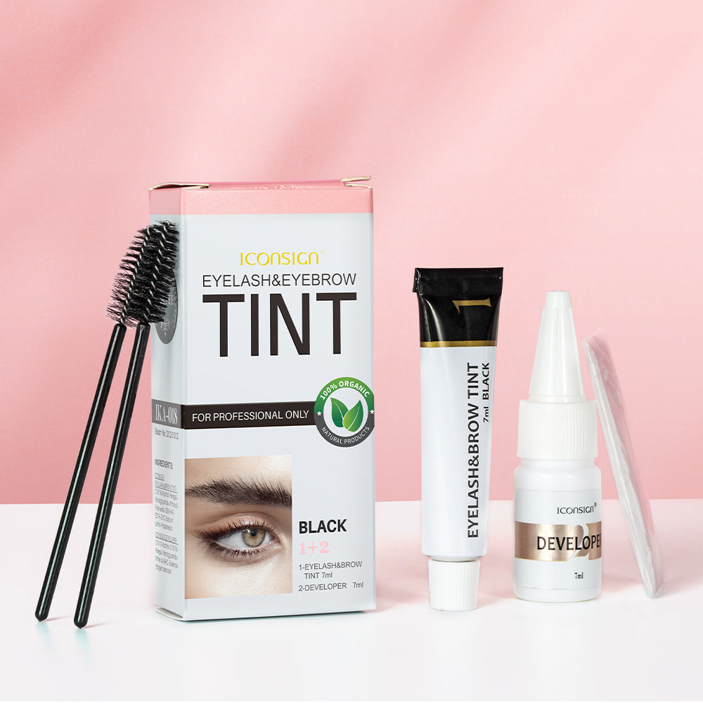 ICONSIGN Eyelash Eyebrow Dye Tint Kit Brow Lamination Mascara Lift Tinting Tattoo Dye Eyes Makeup Tools ICONSIGN Eyelash Eyebrow Dye Tint Kit Brow Lamination Mascara Lift Tinting Tattoo Dye Eyes Makeup Tools